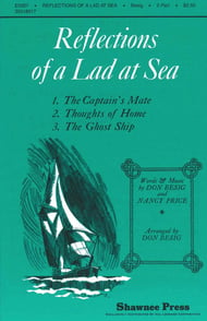 Reflections of a Lad at Sea Two-Part choral sheet music cover Thumbnail